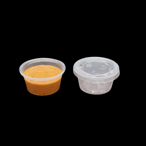  Bộ hũ nước chấm PP 2oz (kèm nắp) 