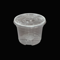  Tô 105 PP Trong (450ml) + Nắp 105 PP Trong 