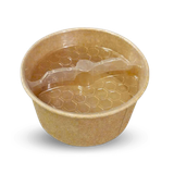  Khay nhựa tròn PP 150 2 ngăn (cho tô giấy kraft 1000ml) 