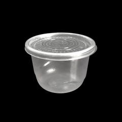  Tô 120 x 70 (600 ml) PP trong + Nắp PP trong 