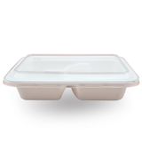  Hộp giấy FEST BIO 3 COMPTS TAKEAWAY BOX WITH LID 1000ml 