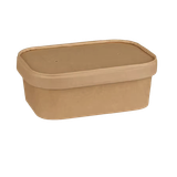  Hộp (tô) giấy kraft chữ nhật kèm nắp giấy 750ml 