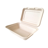  Hộp giấy bã mía FEST BIO BROWN TAKEAWAY BOX 450ml 