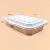  Hộp giấy FEST BIO 2 COMPTS TAKEAWAY BOX 950ml 