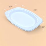  Dĩa giấy FEST BIO OVAL PLATE 6.5inches - 16x23cm 