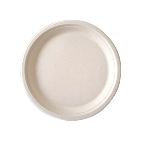  Dĩa giấy bã mía FEST BIO BROWN PLATE 8 inches - Ø19.5cm 