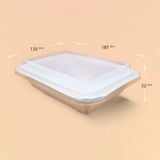  Hộp giấy FEST CHOICE TAKEAWAY BOX WITH LID 650 ml 