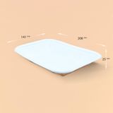  Khay giấy FEST CHOICE FOOD TRAY 5x8 inches - 14x21cm 