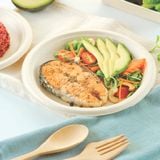  Dĩa giấy bã mía FEST BIO BROWN PLATE 7inches - Ø18cm 