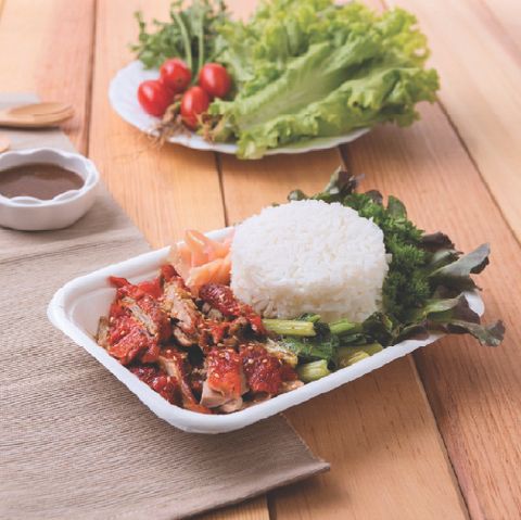 Khay giấy FEST CHOICE FOOD TRAY 5x8 inches - 14x21cm