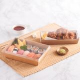  Bộ hộp giấy kraft 1985 + nắp PET 