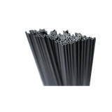  Ống khuấy cà phê trơn đen phi 0.5x15x500g (ống hút nóng dập đôi) 