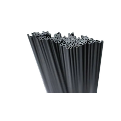  Ống khuấy cà phê trơn đen phi 0.5x15x500g (ống hút nóng dập đôi) 