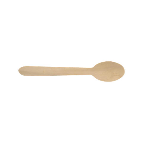  Thìa (muỗng) gỗ dùng một lần 16cm 