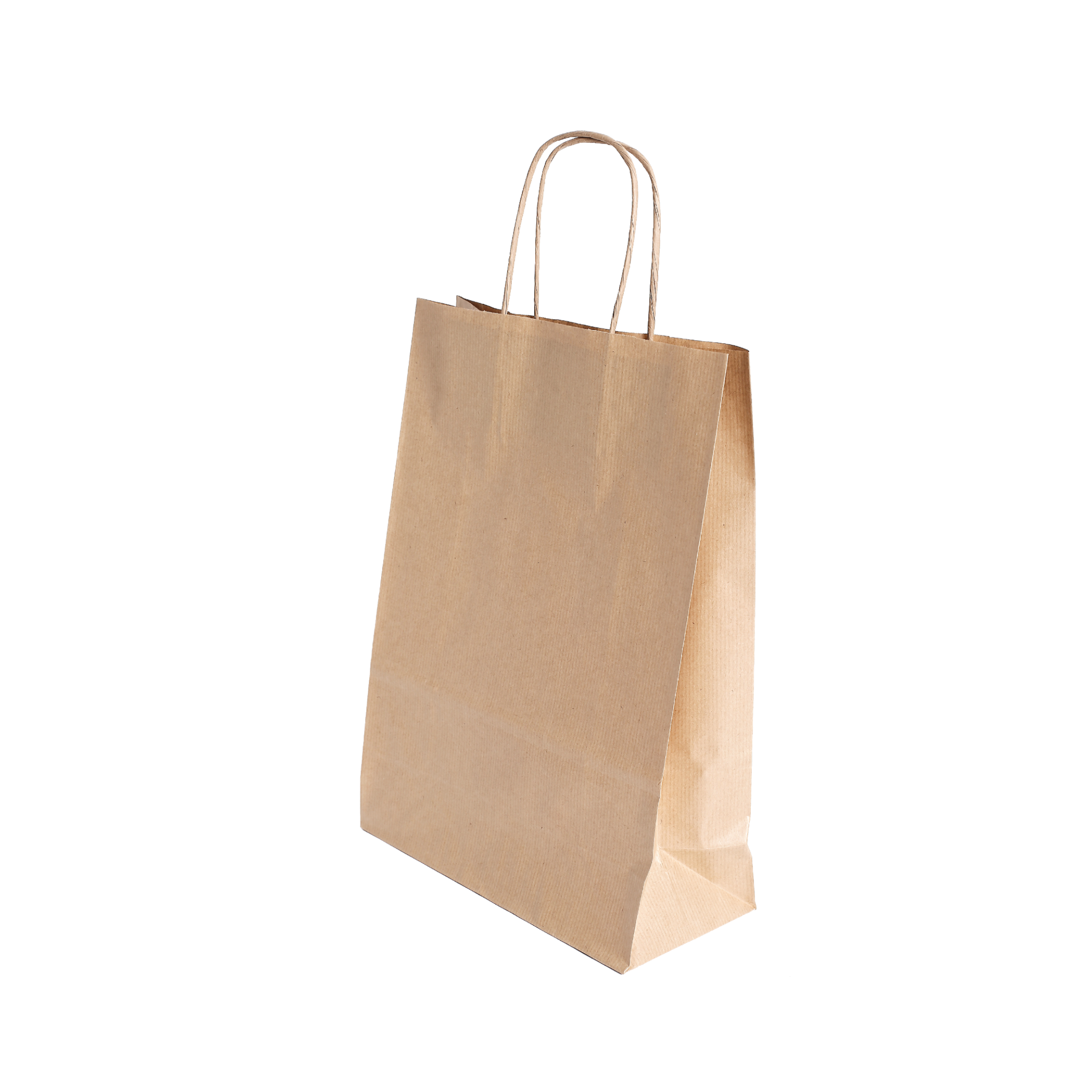  Túi giấy kraft (Rộng*Hông*Cao ~ 18x7x24cm) quai xách 120gsm 