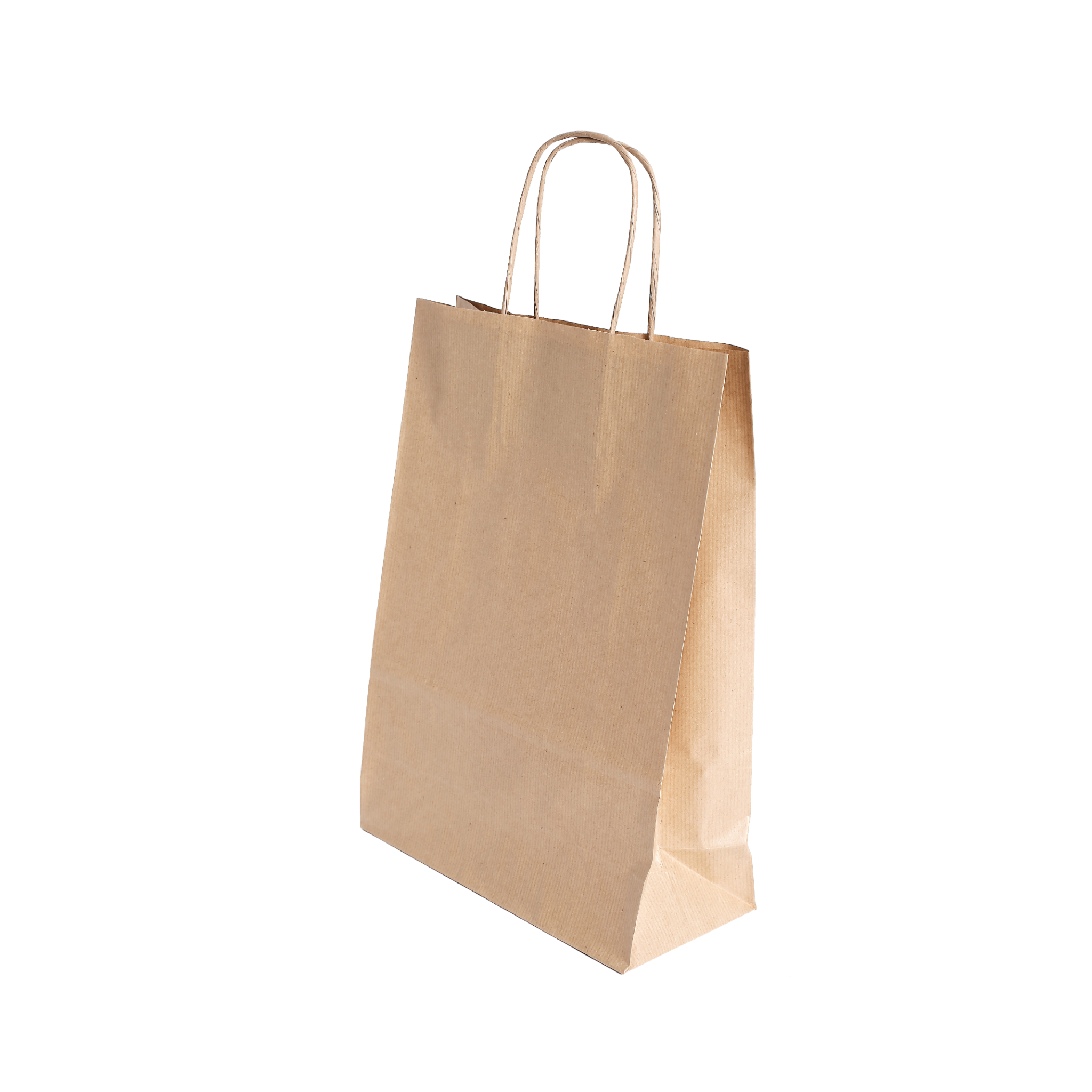  Túi giấy kraft (Rộng*Hông*Cao ~ 25x14x30cm) quai xách 