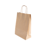 Túi giấy kraft (Rộng*Hông*Cao ~ 15x9x21cm) quai xách 120gsm