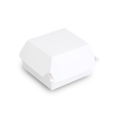  Hộp giấy Burger Premium trắng (12x12x7cm) 