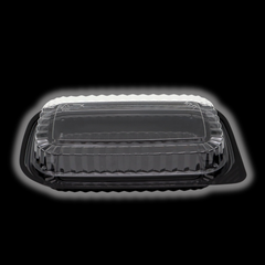  Khay TTK HT17  PP đen + Nắp PET trong 