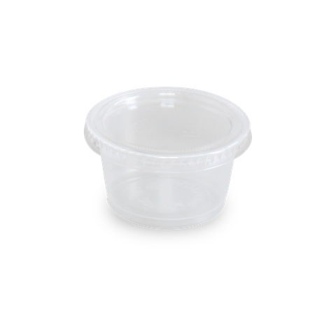  Bộ hũ nước chấm PP 2oz (kèm nắp) 