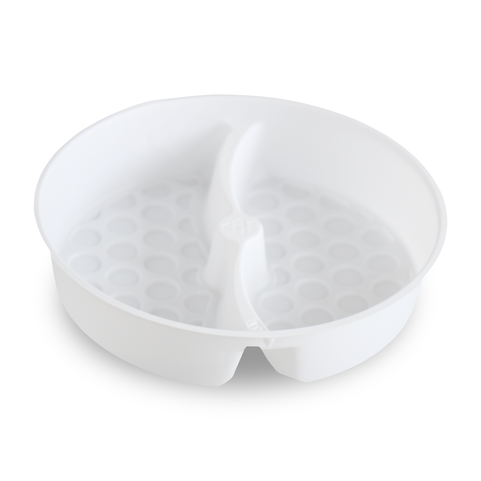  Khay nhựa 2 ngăn KG142B (cho tô giấy trắng 2 tầng 1000ml - Ø140mm) 