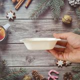  Khay giấy FEST CHOICE FOOD TRAY 3x3 inches - 13x13cm 