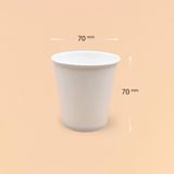  Ly giấy trắng 6.5oz - 185ml 