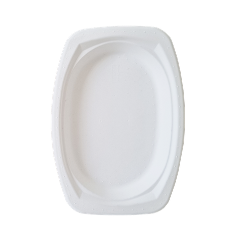  Dĩa giấy FEST BIO OVAL PLATE 6.5inches - 16x23cm 