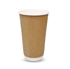  Ly giấy kraft 2 lớp 650ml - 22oz 265gsm 