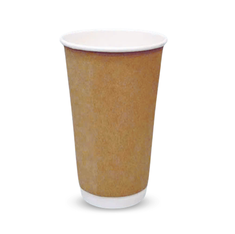  Ly giấy kraft 2 lớp 650ml - 22oz 265gsm 