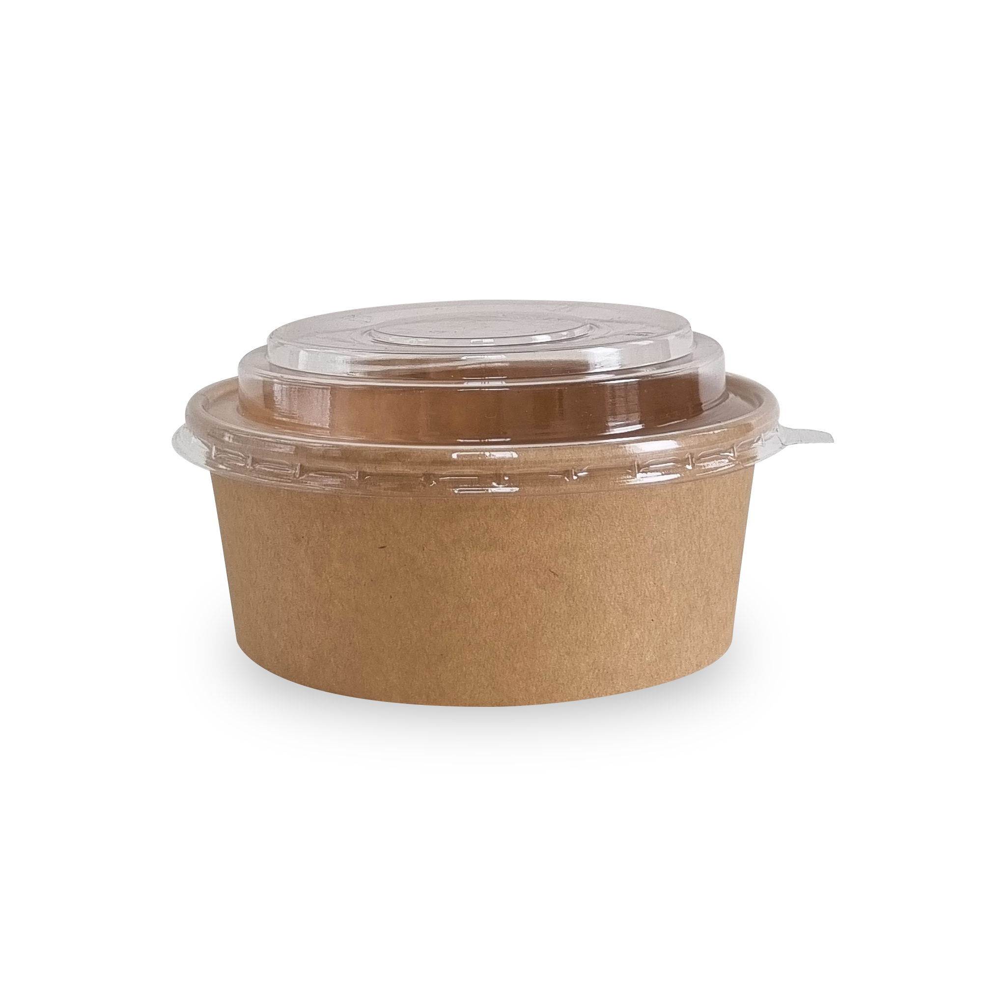  Bộ tô giấy kraft 500ml + nắp nhựa PET (không nóng) 