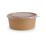  Bộ tô giấy kraft 750ml + nắp nhựa PP (món nóng) 