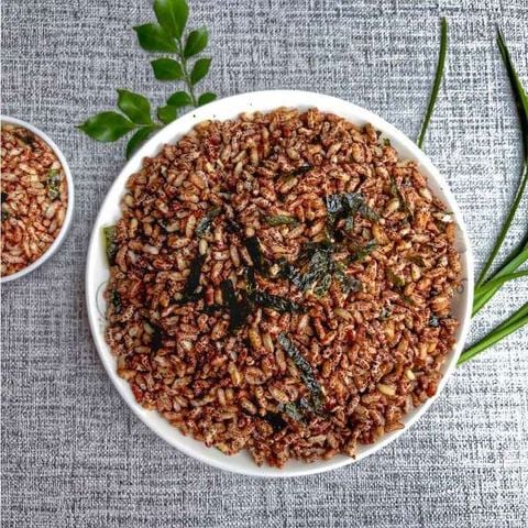  Gạo Lứt Huyết Rồng Sấy Rong Biển Đặc Sản Miền Trung VitaVegan - OEM 