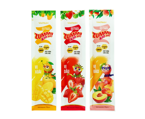  Túi xá 33 thanh Kẹo thạch Zummy Kid Jelly 