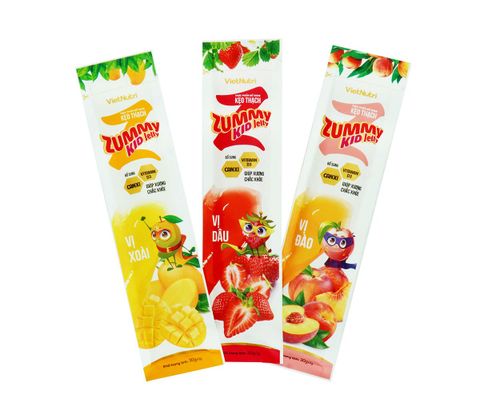  Thùng 24 túi 11 thanh Kẹo thạch Zummy Kid Jelly 