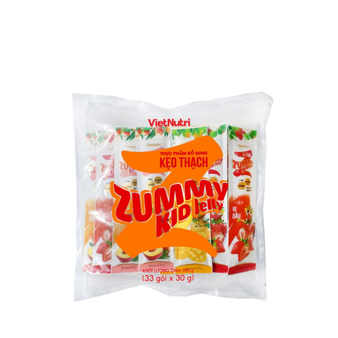  Túi xá 33 thanh Kẹo thạch Zummy Kid Jelly 