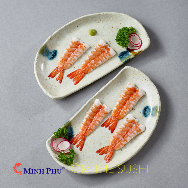  Tôm Thẻ Sushi - VM SUSHI - 4L - Khay 20 Con 