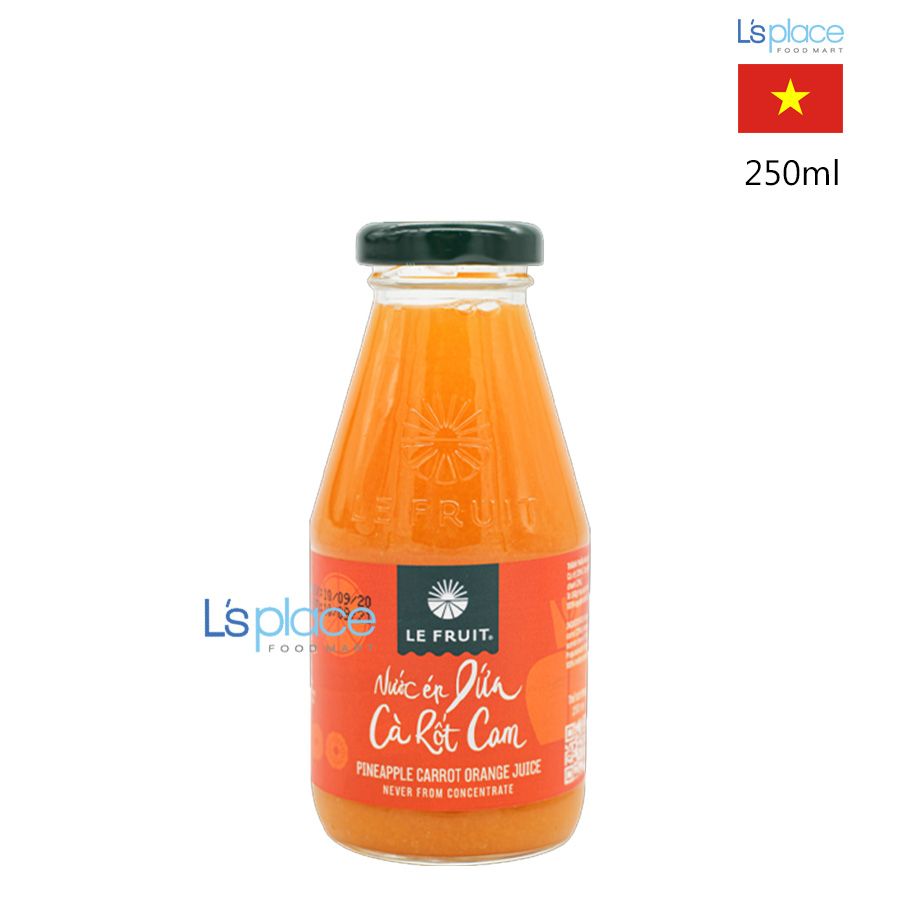 Le Fruit Nước ép cà rốt, cam và dứa