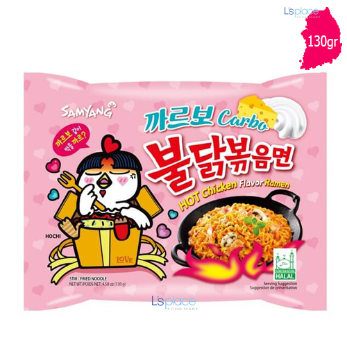 Samyang Mỳ gà cay sốt Carbonara