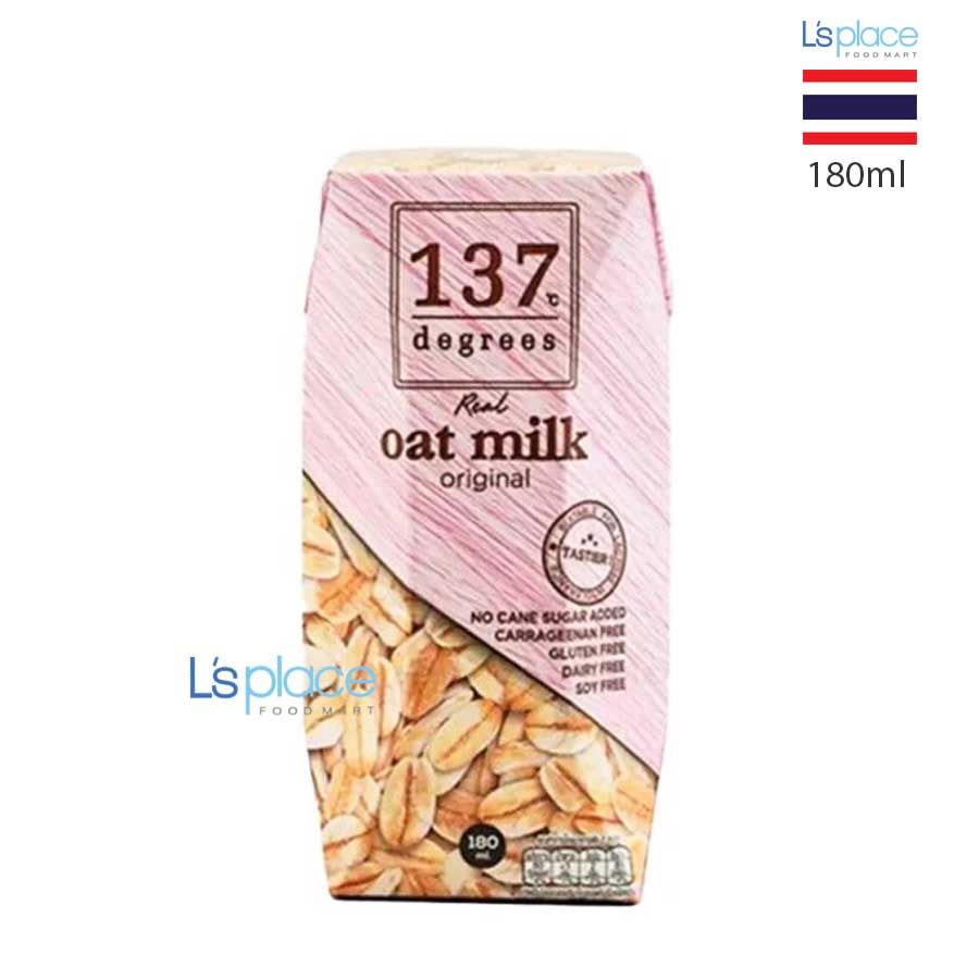 137 Degrees Sữa hạt yến mạch nguyên bản hộp nhỏ