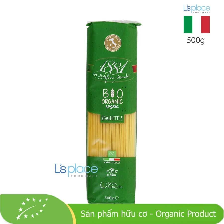 1881 Pasta Berruto Mì Spaghetti số 5 hữu cơ