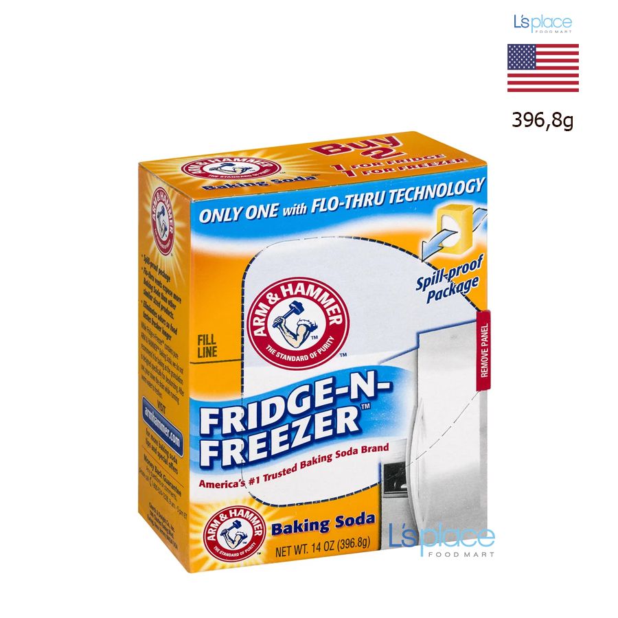 Arm & Hammer Fridge-N-freezer Bột khử mùi tủ lạnh