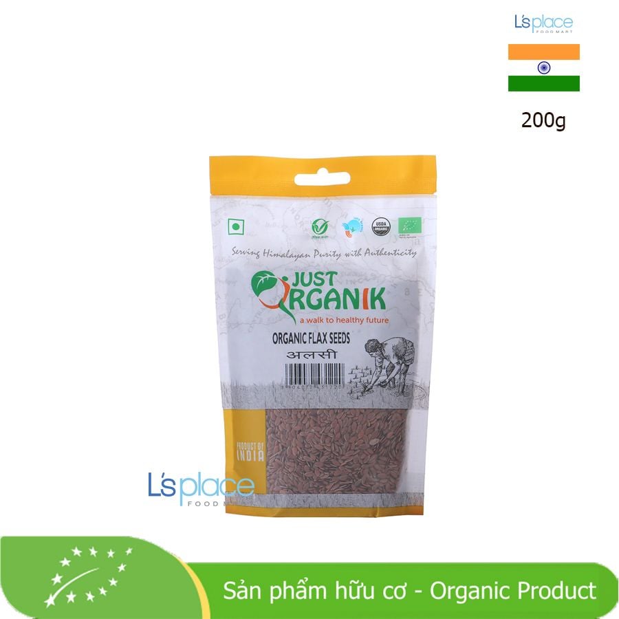 Just Organik Hạt lanh hữu cơ