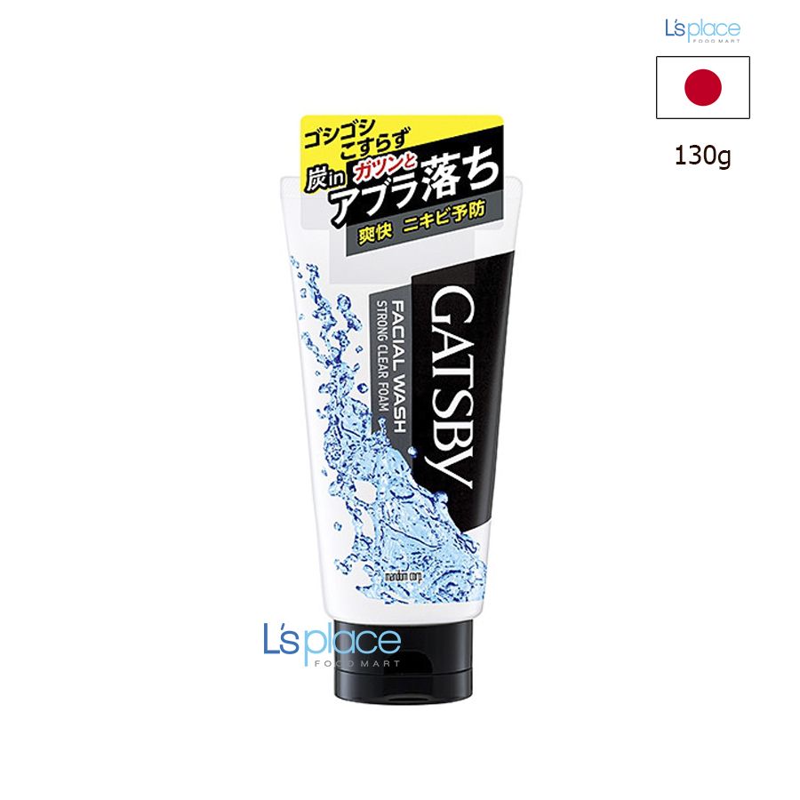 Gatsby Facial wash Sữa rửa mặt sạch sâu cho nam