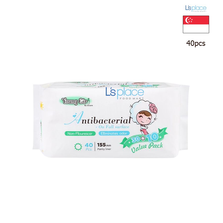 UUcare Young Girl Băng vệ sinh hàng ngày cỡ 155mm