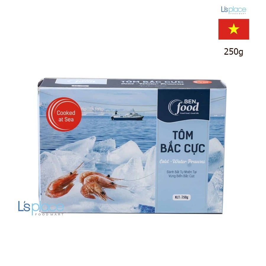 Ben Food Tôm bắc cực hộp nhỏ