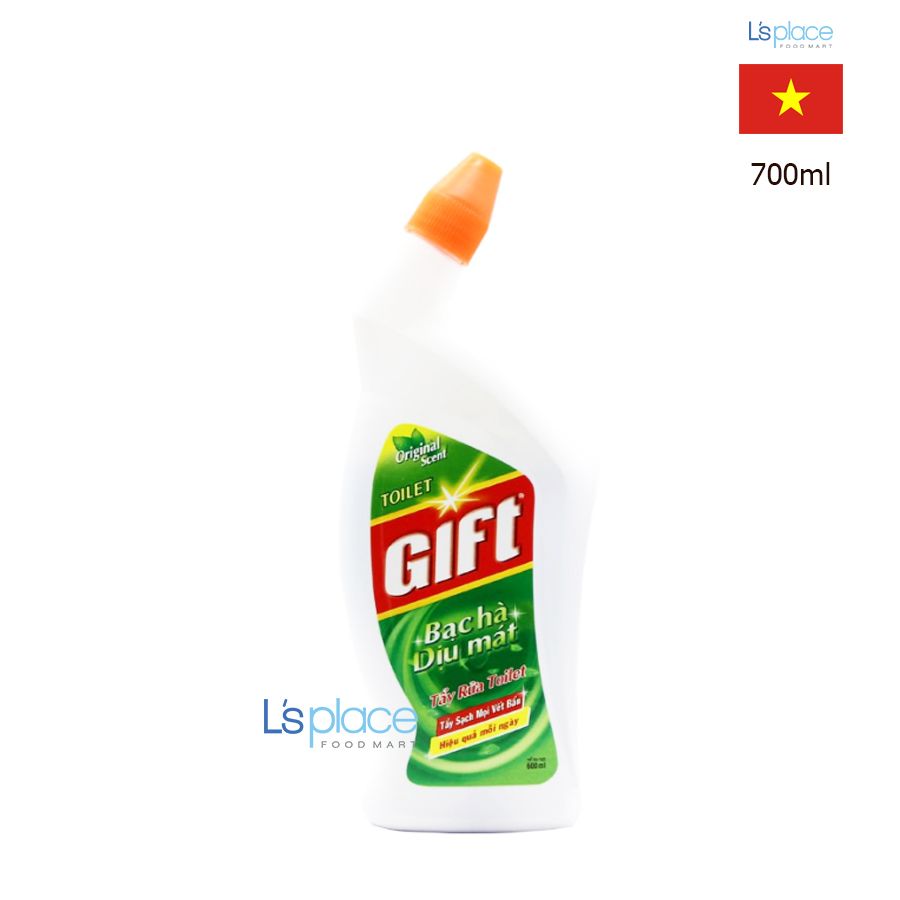Gift tẩy bồn cầu hương bạc hà