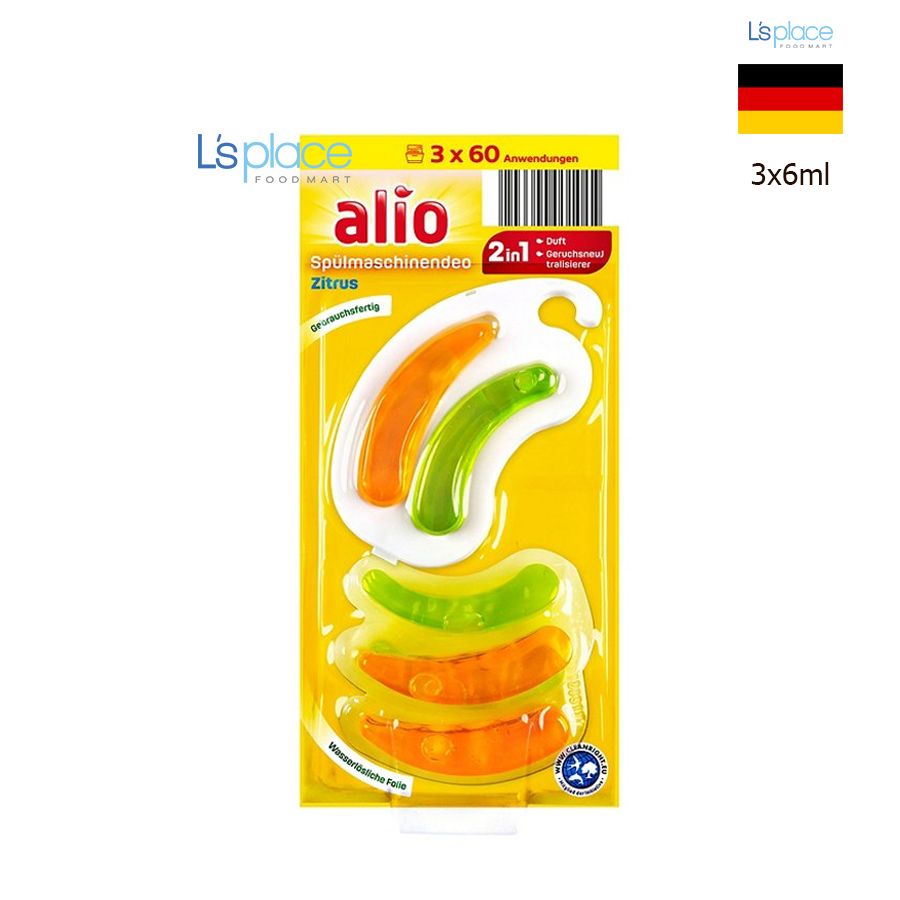 Alio Nước khử mùi máy rửa bát 2 in 1