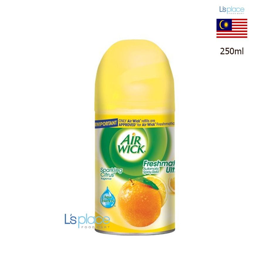 Air Wick Refill Xịt thơm phòng hương cam