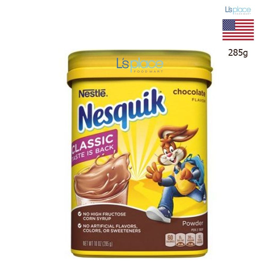 Nestle Nesquik Bột socola nguyên chất cỡ nhỏ